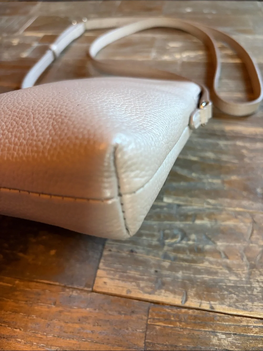 Draper James Pebbled Leather Mini Crossbody Bag